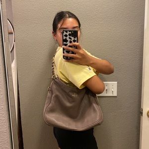 Plum Kate Spade hobo purse!